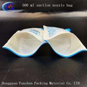 Can be Customized Printing 500ml Hand Sanitizer Self-suction Nozzle Bag Plastic Packaging Bag Detergent Self-suction Nozzle Bag thumbnail-5