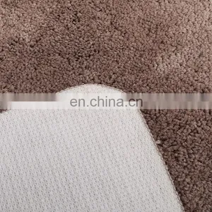 Wholesale Custom Super Absorbent Anti-slip Home Use Microfiber 3 Pieces Bath Mats Set thumbnail-4