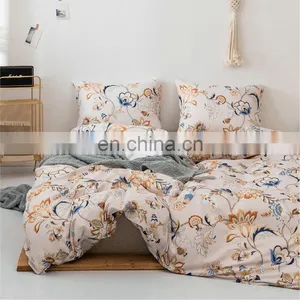 Amazon Basics Eco-friendly London Turkish Twin Size Microfibre Printed Duvet Cover Set thumbnail-4