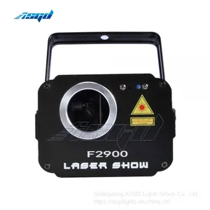 ASGD Beam 1800mW 3D Stage Laser Light RGB Animation Scan Projector Wedding Birthday Party DJ 2000 Patterns Christmas Music Disco Bar thumbnail-3