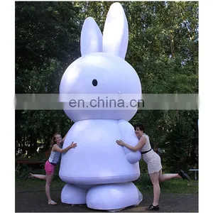 Factory Customized Cute Inflatable Rabbit Models For Attractive Ornament thumbnail-3