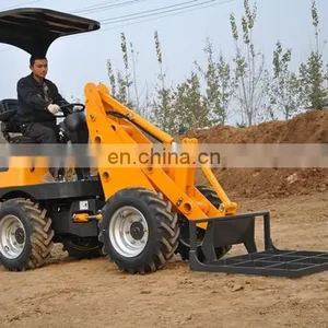 Farm Machinery Mini Wheel Tractor Loader thumbnail-7