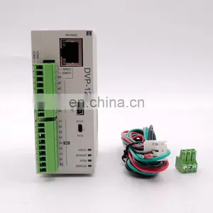 Free Shipping Delta PLC 8DI 4DO Transistor Network PLC 24VDC DVP12SE11T Original Brand New thumbnail-2