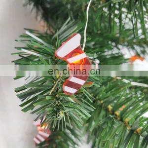 Led Safety Holiday Curtain String Lighting Home Christmas Decoration Santa Sock Fairy Lights Strip Light Decor Indoor Outdoor thumbnail-4