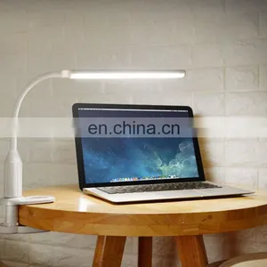 Eye Care Flexible Led Clip Desk Lamp Adjustable Touch Folding Reading Table Lamp thumbnail-2