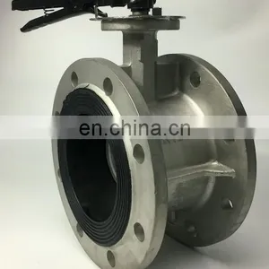 BS JIS ASMI Double Flange Butterfly Valve thumbnail-7