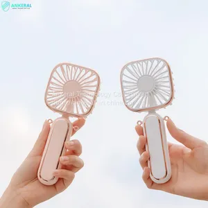 2022 Global Hot Sellers Rechargeable Mini USB Fan High Quality Items for Christmas Gifts thumbnail-3