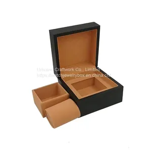 High-grade Removable Endo Gift Packaging Pu Watch Box Spot Leather Watch Storage Box thumbnail-4