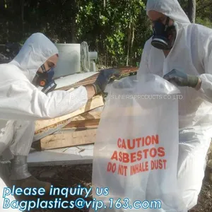 BUILDING FILMS, Asbestos Bag, PE Asbestos Bag, Building Waste Bag Asbestos Bag, Building Waste Bag Asbesto, Rubble Sacks thumbnail-1