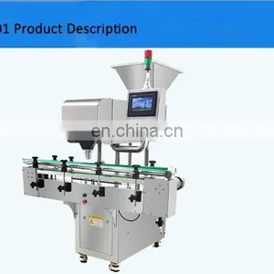 Sinoped Cost-effective Softgel Capsule Tablet Pill Automatic 8 Tunnels Counting Machine to Glass or Plastic Bottles thumbnail-4