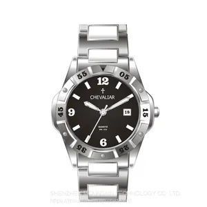 Stainless Steel Women Watches Man Fashion Quartz Watch Lady Wrist Watch thumbnail-1
