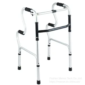 Rollator Walker Folding Lunge Walking Frame Lightweight Aluminium With Wheels thumbnail-1