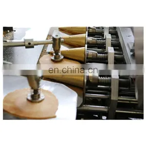 Shanghai Automatic Ice Cream Wafer Sugar Cone Maker Machine Production Line for Making Ice Cream Cone thumbnail-1