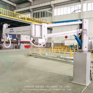 Complete Pork Abattoir Slaughter Hydraulic Carcass Mechanical Arm For Pig Killing Machine thumbnail-3