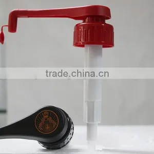 35MM PP Food-grade Red Wine Pump Printing Logo /syrup Pump With Shrinked Wrap thumbnail-2