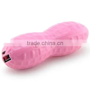 Custom Peanut Shape 2600mah Power Bank Portable Battery Charger thumbnail-5