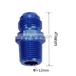 Universal Turbo Oil Line Kit Feed + Return Drain Flange T3 T4 T04E Oil Pan Plug Universal Turbo Oil Line Kit Feed + Return Drai thumbnail-4