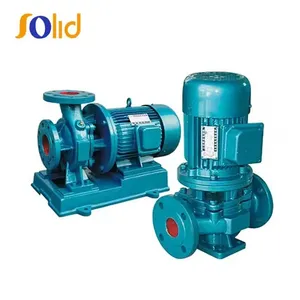 ISG ISW Series High Temperature Electric Horizontal and Vertical Pipeline Centrifugal Pipe Water Pump thumbnail-1