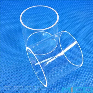 Fused Silica High Temperature High Purity Transparent Clear/opaque Quartz Tube thumbnail-2