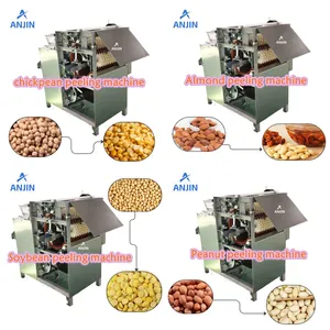 Hot Sale Automatic Wet Type Almond Red Skin Peeling Machine Peanut Peeler Nut Skin Removing Machine thumbnail-4