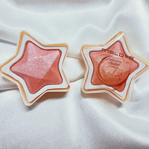Customized Blusher Palette With High Lighter Face Powder Oem Highlighting Blusher Bronzer Makeup Palette thumbnail-3