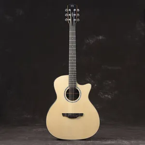 Otis Folk Acoustic Guitar Manufacturer 41inch Plywood Spruce Top Wood Guitar OEM Factory Guitars Supplier thumbnail-2
