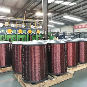 Factory Price Electrical Wires Class 220 Aluminium Enameled Round Wire Magnet Wire for Voice Coil Generators thumbnail-2