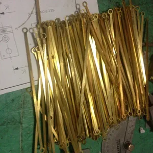 Custom Laser Cutting Bending Sheet Metal Fabrication Service Brass Strip thumbnail-3