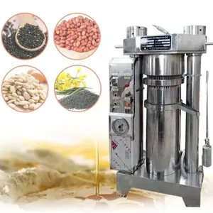 Oil Pressing Machine Tea Seed Sesame Hydraulic Press, Commercial Full-automatic Vertical Press, Sesame Oil Machine thumbnail-2