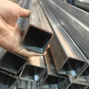 316L SS Square Tube 25x25 40x40 50x50 60x60mm 2mm 3mm 4mm Wall Welded ASTM A554 thumbnail-3