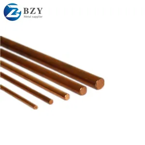 99.9% Copper Bar C10100 C12200 C18980 C15715 Pure Copper Rod 2mm 3mm 6mm 8mm16mm Copper Round Bar thumbnail-4
