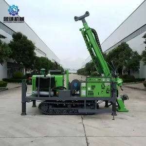 Fully Hydraulic Crawler-type Geological Exploration Drill Rig, 400-meter Steel Wire Rope Coring and Rock Core Sampling Engineering Drill Rig thumbnail-5