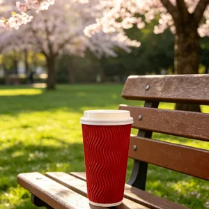 Cold Drink Corrugated Cup thumbnail-3