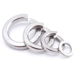OEM DIN127 Helical Split Washers Brass Bronze Options Available thumbnail-4