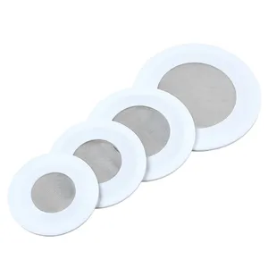 PTFE Filter Gasket With Stainless Steel Mesh; PTFE Filter Sealing Gasket With Stainless Steel Mesh thumbnail-2