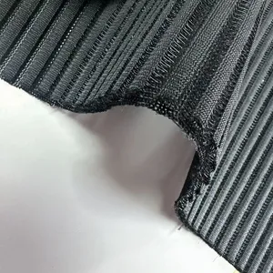 5MM Black 3D Stripe Spacer Fabric Weight of 550GSM With Great Burst Strength for Military Industry thumbnail-2