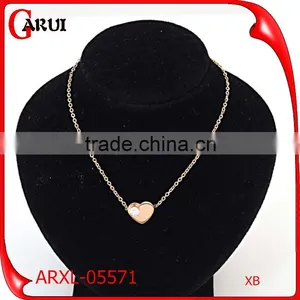 China 2016 New Products Steel Women Jewellry Rose Gold Jewelry Necklaces Women Supplier's Choice thumbnail-1