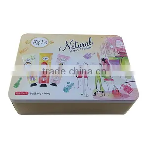 Large Rectangular Facial Mask Tin Containers,cookies Tin Cans,tin Can Packaging for Cosmetic thumbnail-2