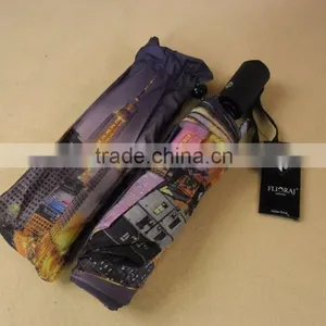 3 Folding Umbrella and Automatic Open and Close thumbnail-2