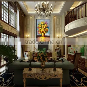 01-045 Large Size Canvas Printing Paint Flower Painting For Living Room OR Bedroom For Decoration thumbnail-1