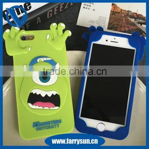 Cute Carton Animal Design Lovely Bear Silicone Phone Case for Iphone thumbnail-5