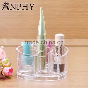 C20 ANPHY PS Crystal Heart Shape Makeup Desk Organizer thumbnail-1
