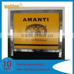Custom Outdoor Design Gate Safety Banner Stand With Tube thumbnail-3
