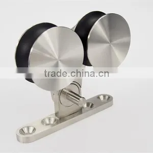 Modern Design of Sliding Wooden Door Double Roller Fittings for Office Use thumbnail-2