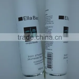 Popular Cosmetic Tube With Flip Top Lid for Hand Cream /100ml Plastic Tube for Cosmetic Packaging thumbnail-2