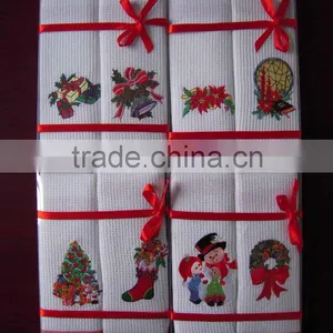 Embroidered Gift Tea Towel thumbnail-1
