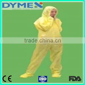 Nonwoven Disposable Nonwoven Coverall Suit With Hood and Shoecover thumbnail-1