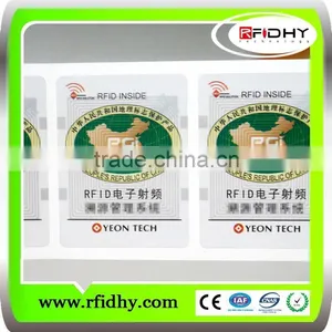 Transparent&Adhesive Printed UHF Rfid Inlay/rfid Wet Inlay for RFID and NFC Stickers thumbnail-5