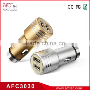 Online Shopping Dual 2.1 Amp Aluminum Smart Oem Car Charger thumbnail-2