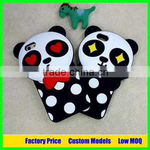 Panda 3d Phone Case Back Cover for Case Iphone 5s 6 6plus Silicone Cover thumbnail-1